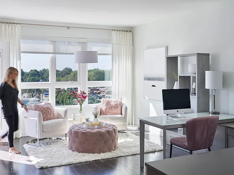 Stylish Two Bedroom Two Bathroom Floor Plan