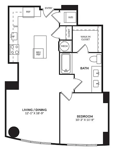 Floor plan A12
