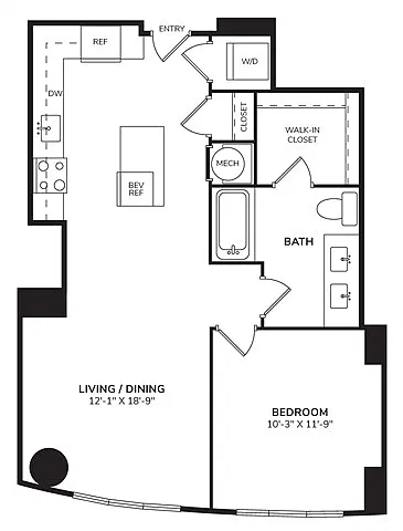 Floor plan A12