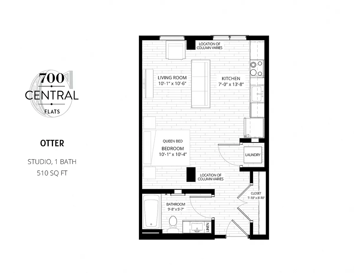 Floor plan Otter - FLATS
