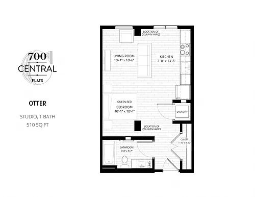 Floor plan Otter - FLATS