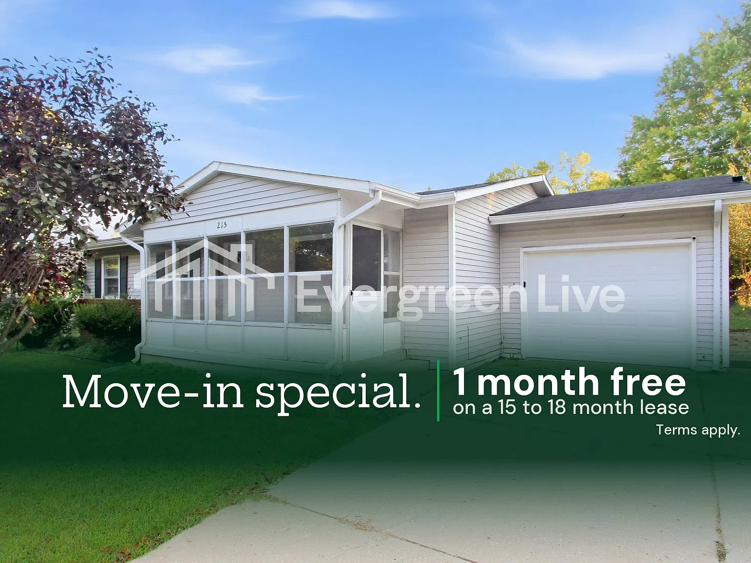 3 bed, 1.5 bath, 1134 sqft, $1,545 — Photo 1