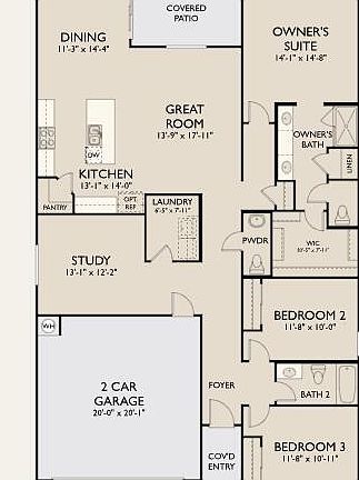 2nd image of 3382 E REBEL Lane
