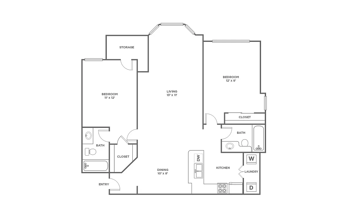 Floor plan B2