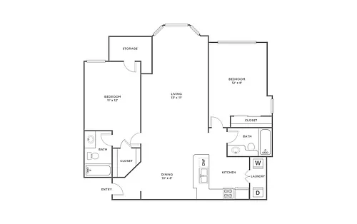 Floor plan B2