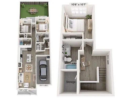 Floor plan Sunrise