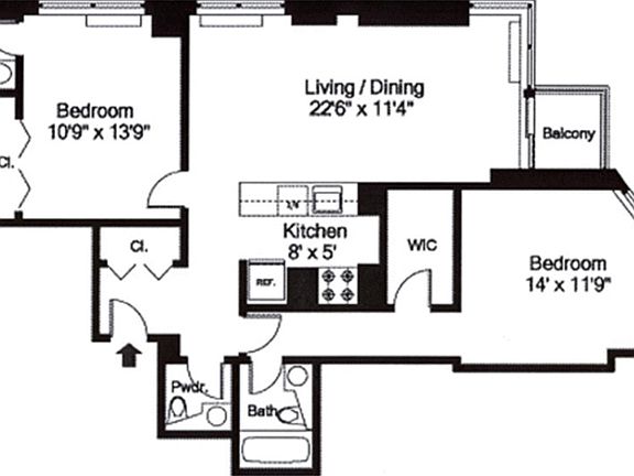 2nd image of 303 E 60th St APT 16B