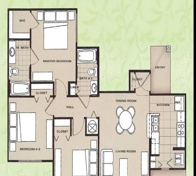 Flamingo Floor Plan Flamingo Floor Plan