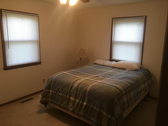 One of the bedrooms.