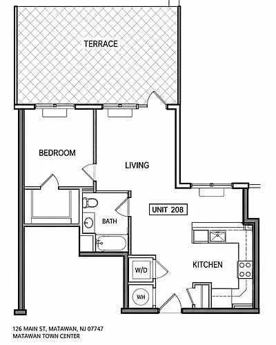 Floor plan 208