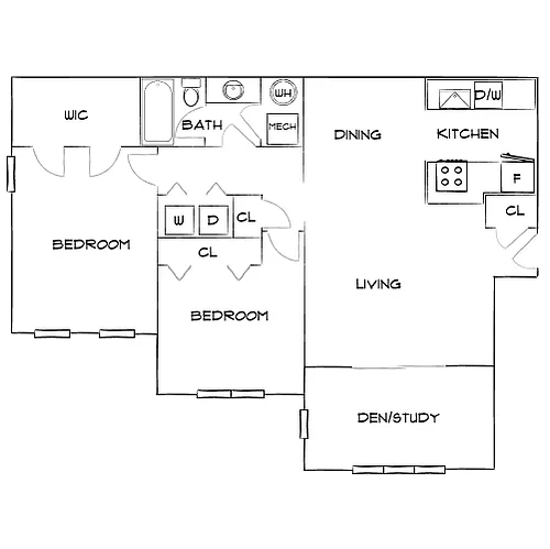 Floor plan Design 2A10