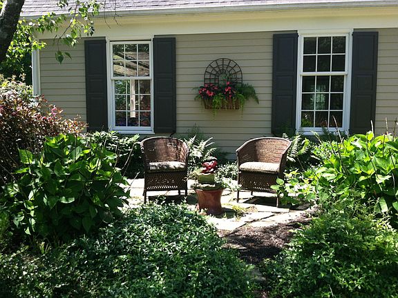 Slate front sitting area