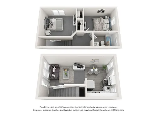 Floor plan 2X1 B