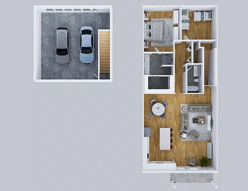 Floor plan B1