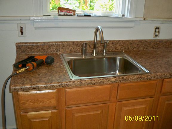 New Cabinets & Flooring