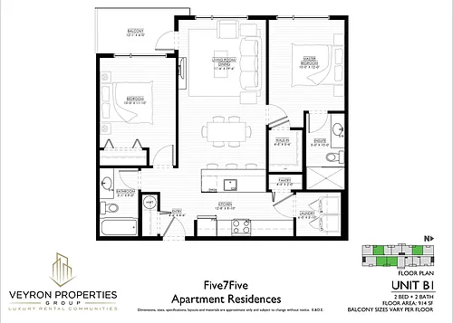Floor plan 304