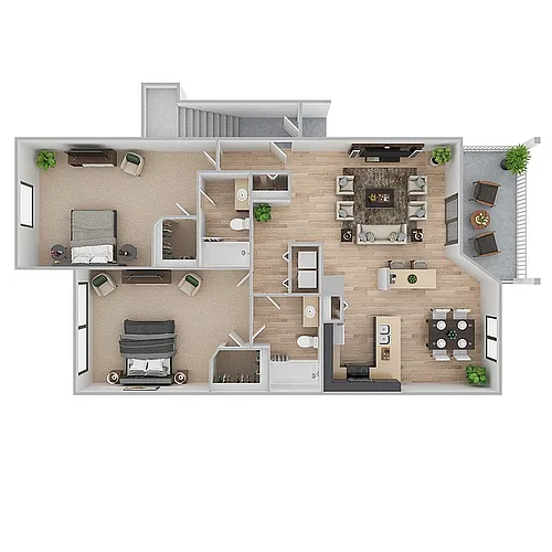 Floor plan Northdale