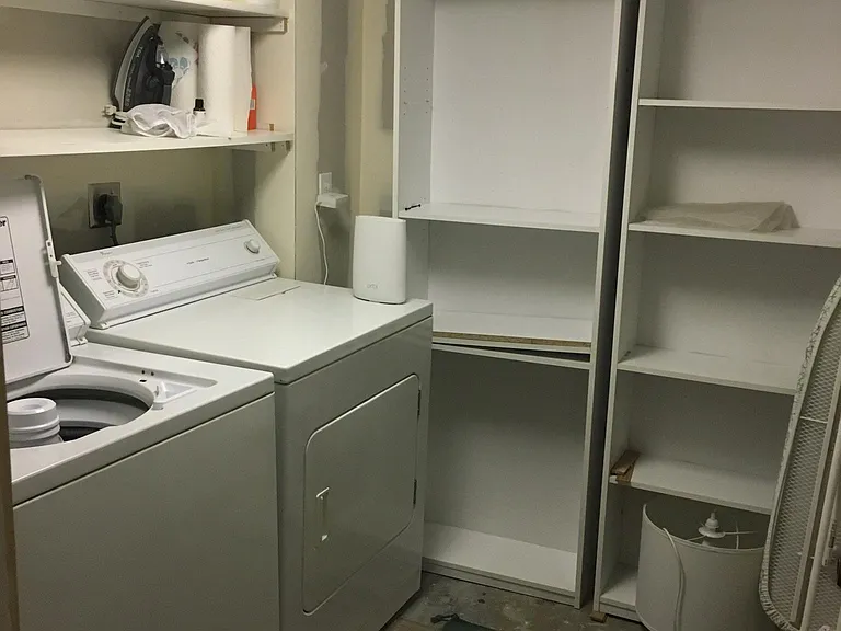 Downstairs laundry