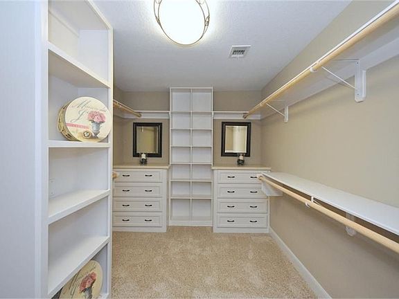 WOW - great spacious master closet