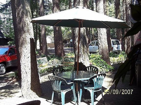 front deck area