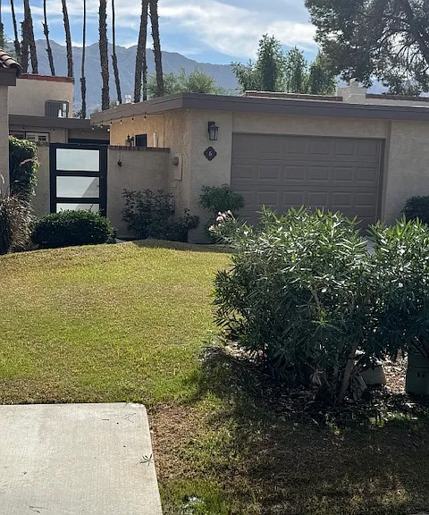 Front of home.