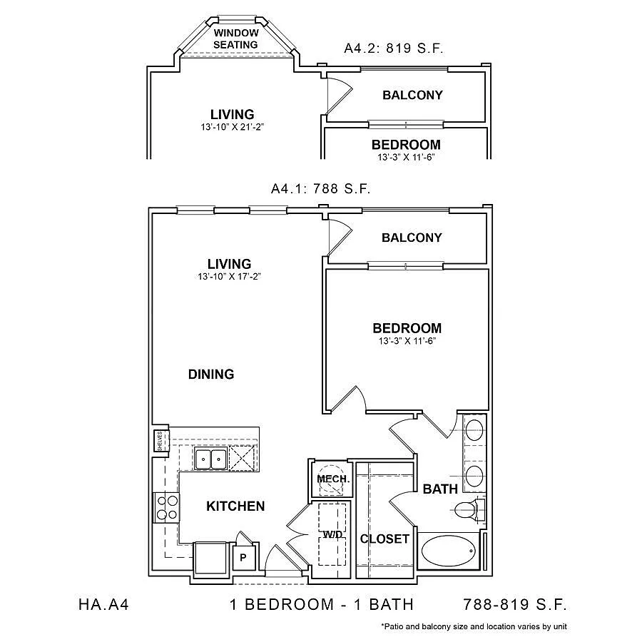Floor plan HA.A4