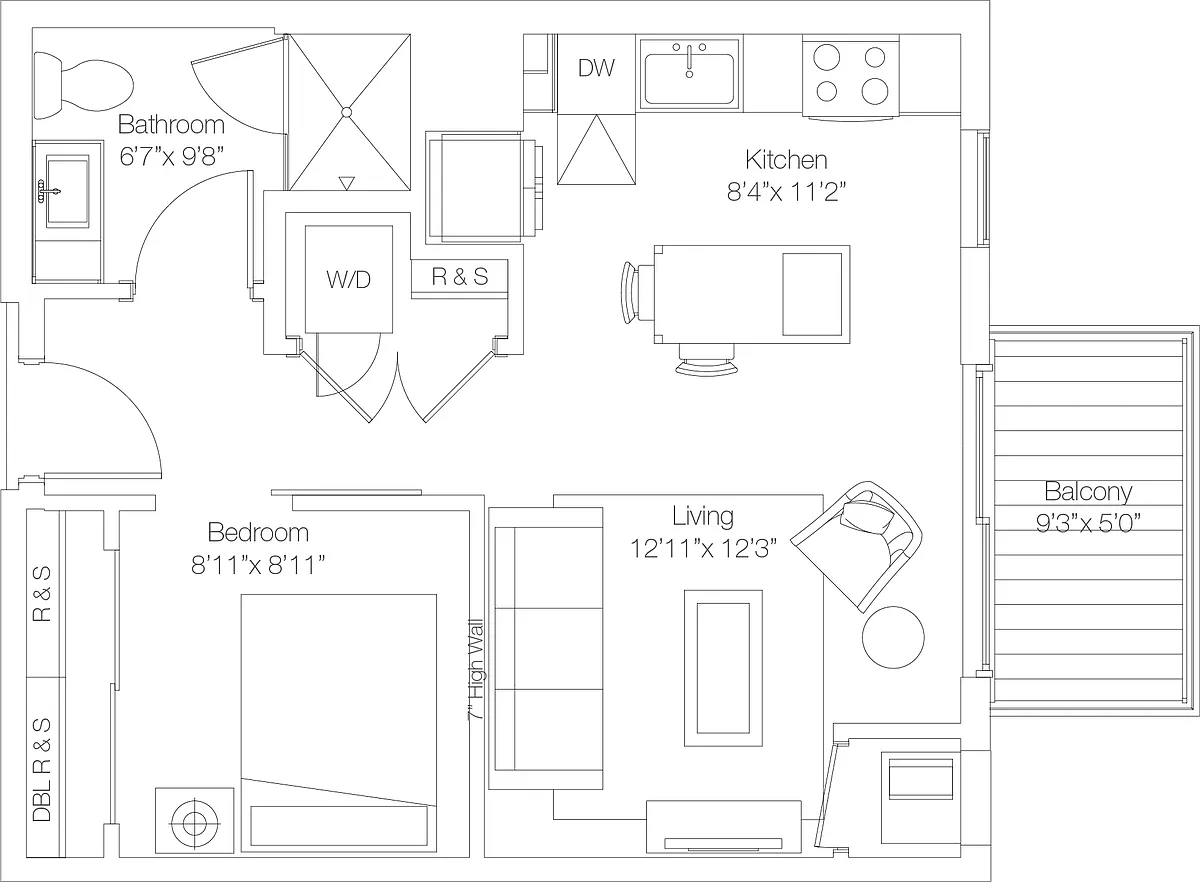 Floor plan Dill