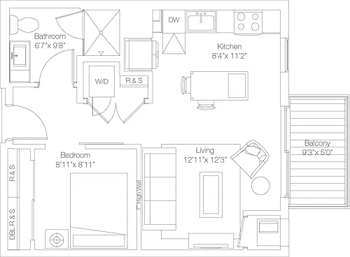 Floor plan Dill