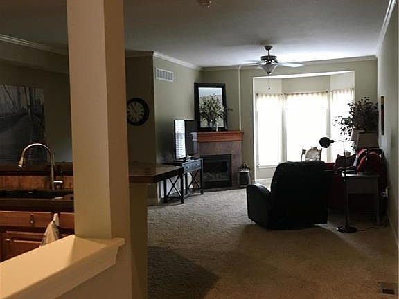 Spacious living room.