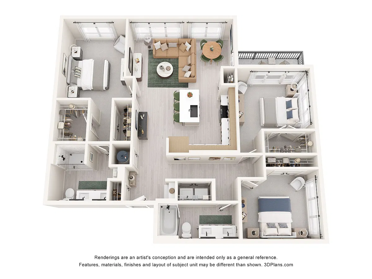 Floor plan C1