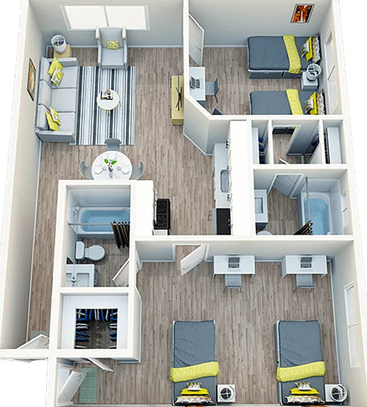2BR/2BA 2BR/2BA
