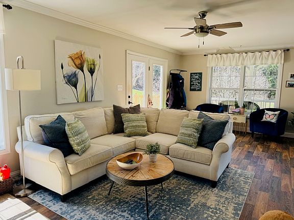 Living room. Beautiful natural light