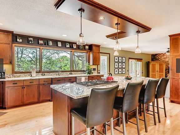 Remodeled kitchen.