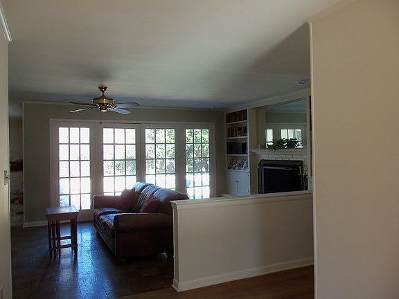 French doors open to pool