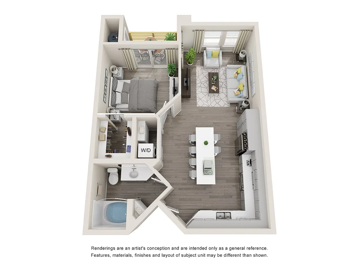 Floor plan 1B