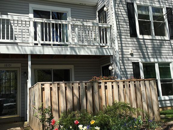 Condo front door and deck