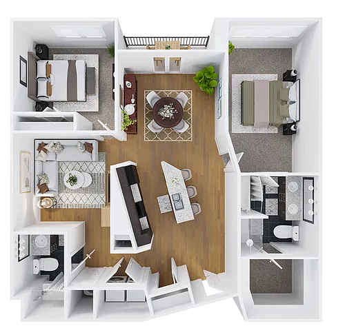 Floor plan B04CM