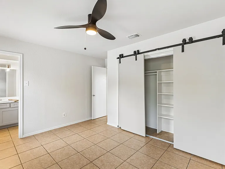 Master Bedroom & Entry to Bathroom