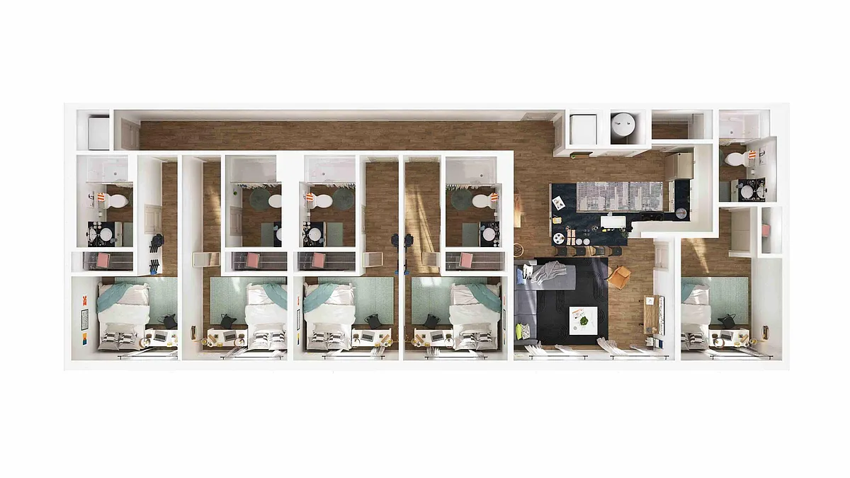 Floor plan 5B