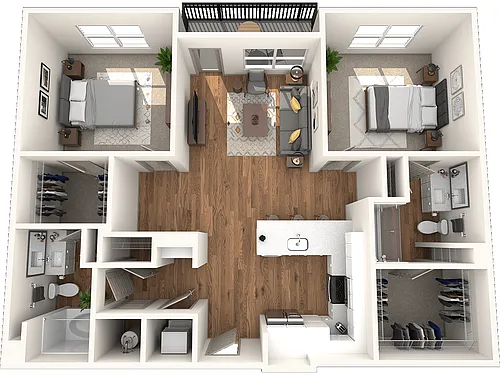 Floor plan 2B2