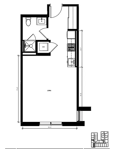 Floor plan A18