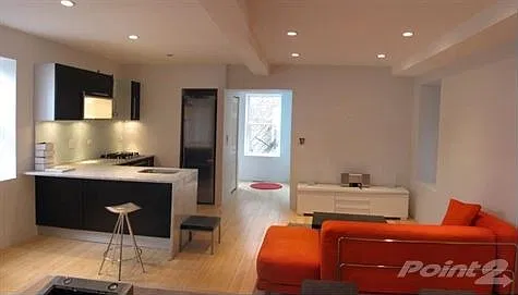 Living and kitchen