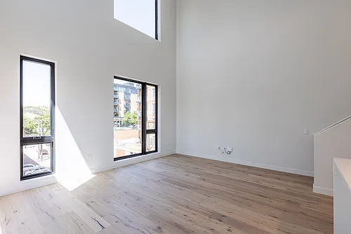 Floor plan two bedroom -- penthouse duplex w roof deck