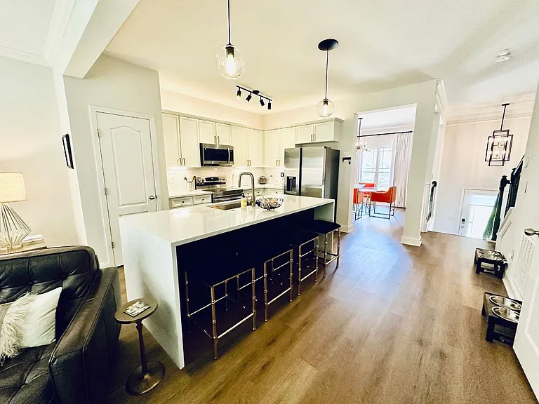 Kitchen and open living