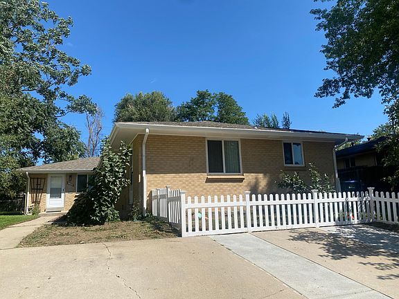 Front with new fencing