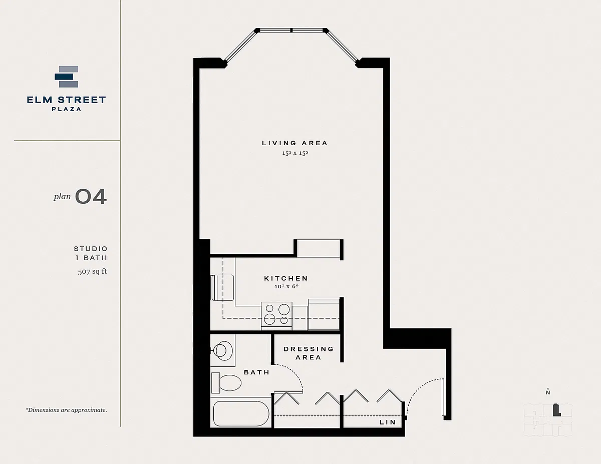 Floor plan Studio