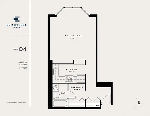 Floor plan Studio