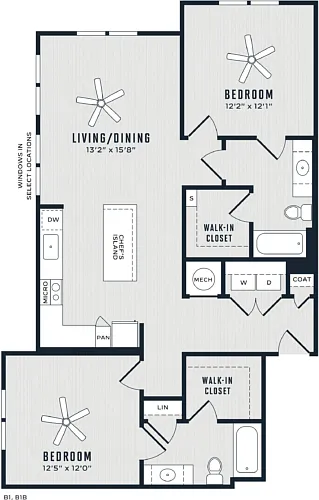 Floor plan B1