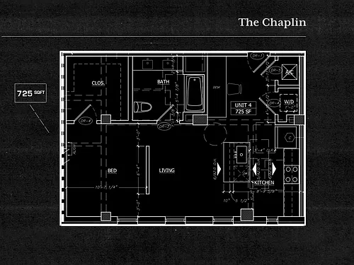 Floor plan 1 Bedroom 1 Bathroom