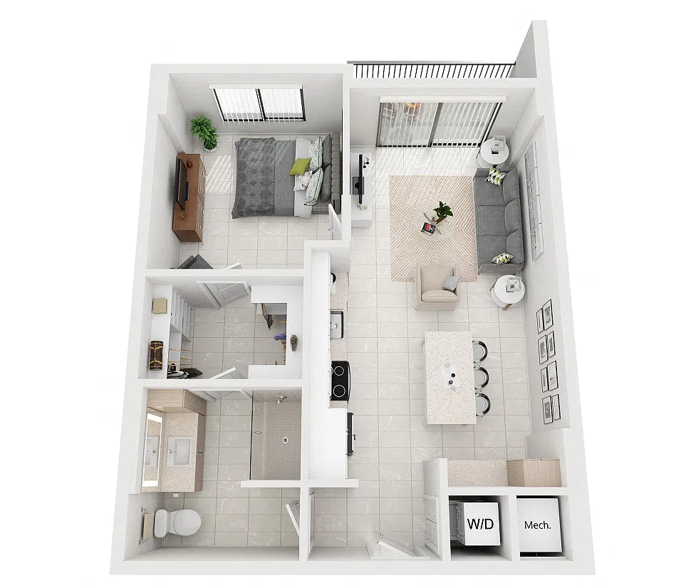 Floor plan Model A2